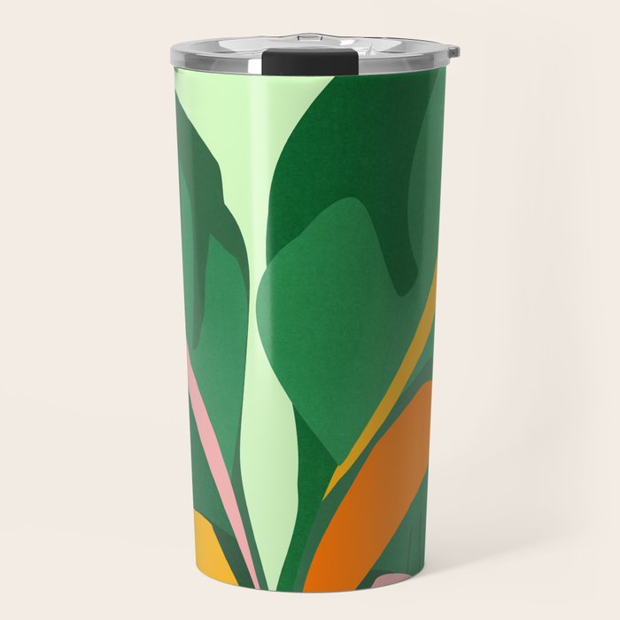Things Are Looking Up / Tropical Greenery Travel Mug Gallery Image 1