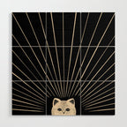 Good Morning son - Kitty 2 Wood Wall Art Gallery Image 1
