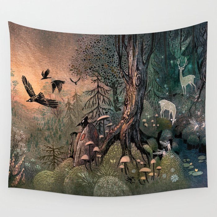 Wilderness Wall Tapestry Gallery Image 1