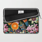 Tropical Orange Garden Laptop Sleeve Gallery Image 2
