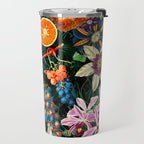 Tropical Orange Garden Travel Mug Gallery Image 2