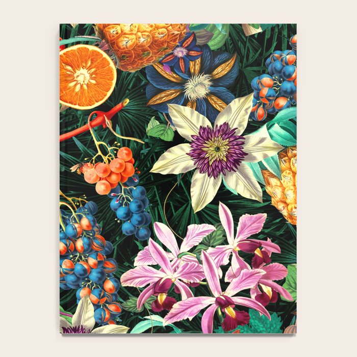 Tropical Orange Garden Notebook Gallery Image 4