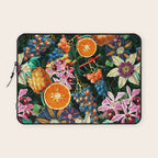 Tropical Orange Garden Laptop Sleeve Gallery Image 1