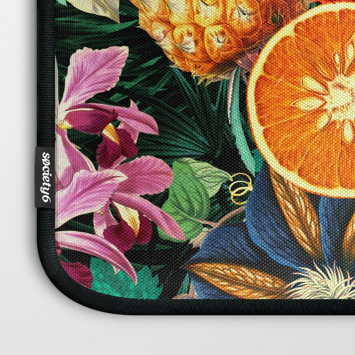 Tropical Orange Garden Laptop Sleeve Gallery Image 3
