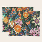 Tropical Orange Garden Placemat Gallery Image 1