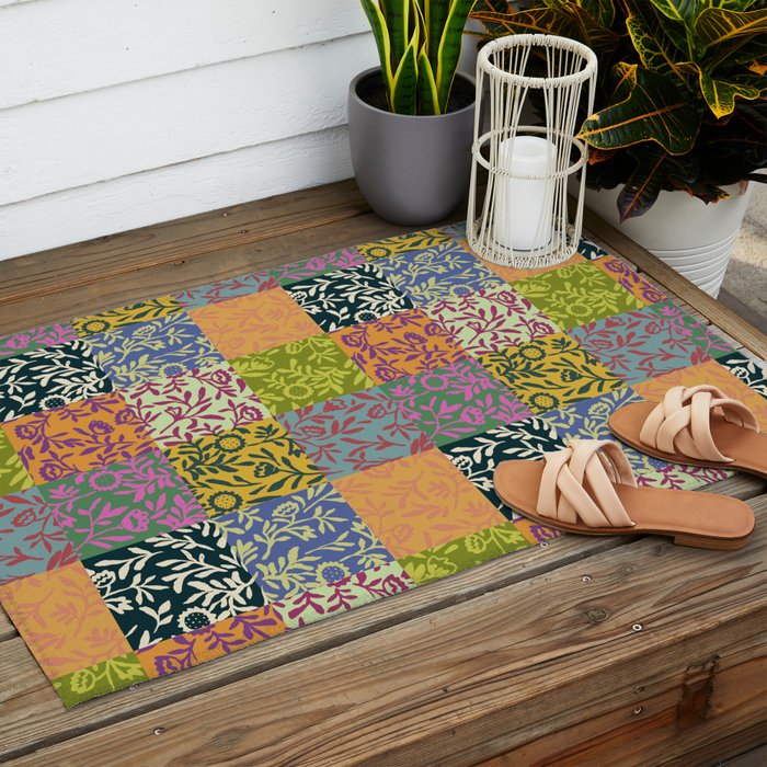Full color patch Outdoor Rug Gallery Image 2