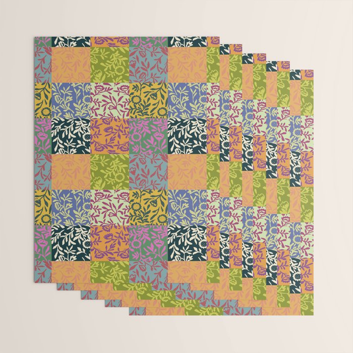 Full color patch Wrapping Paper Gallery Image 3