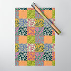 Full color patch Wrapping Paper Gallery Image 1