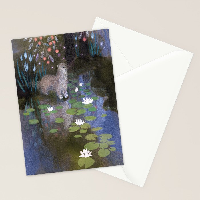 July Otter Stationery Card Gallery Image 2
