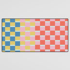 Colorful Checkerboard Desk Mat Gallery Image 3