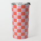 Colorful Checkerboard Travel Mug Gallery Image 2