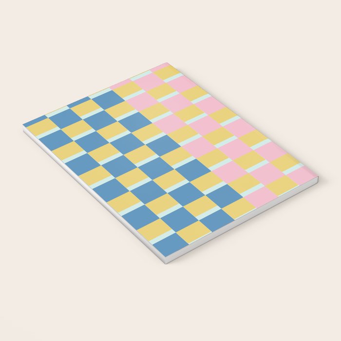 Colorful Checkerboard Notebook Gallery Image 3