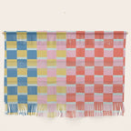 Colorful Checkerboard Wall Hanging Gallery Image 1