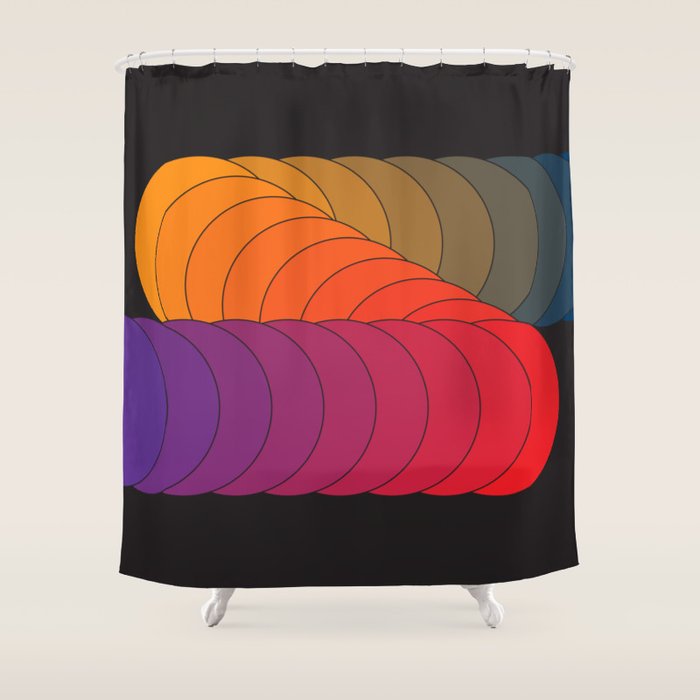Orbit Shower Curtain Gallery Image 1