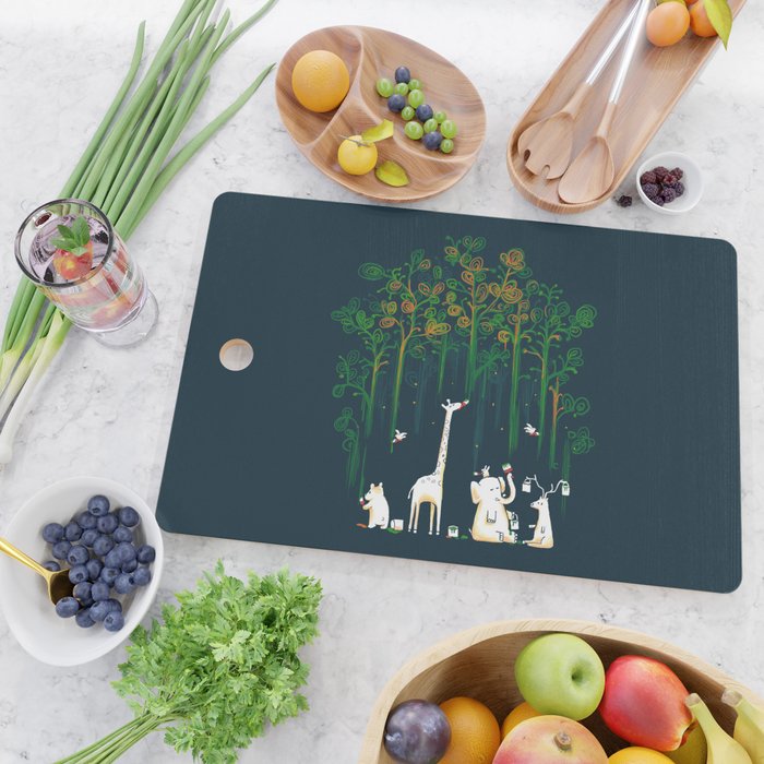 Re-paint the Forest Cutting Board Gallery Image 2