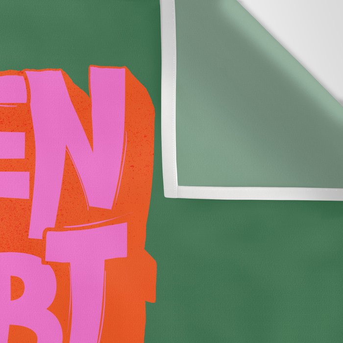 Dance It Out Pink And Green Wall Tapestry Gallery Image 3