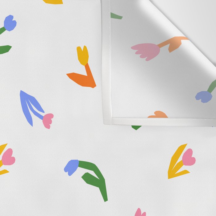 Colorful flower art patterm Wall Tapestry Gallery Image 3