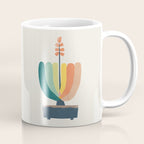 Whimsical aloe plicatilis succulent plant Coffee Mug Gallery Image 1