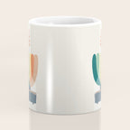 Whimsical aloe plicatilis succulent plant Coffee Mug Gallery Image 4