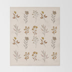 Flower Pattern_16 Throw Blanket Gallery Image 2