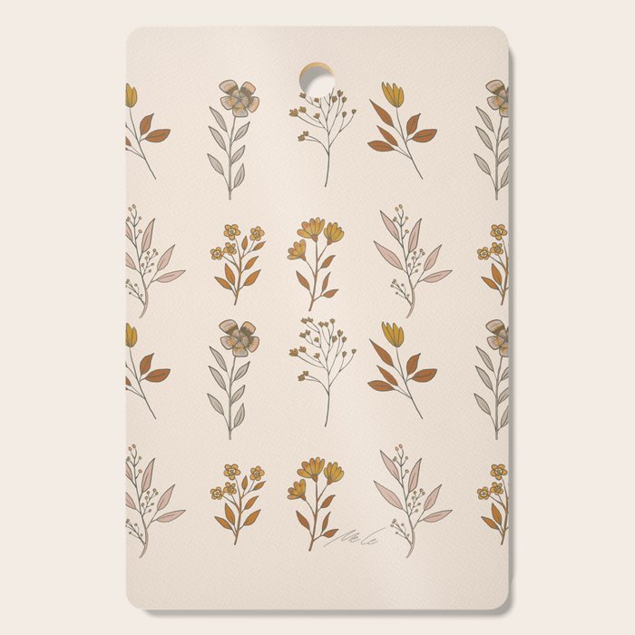 Flower Pattern_16 Cutting Board Gallery Image 1