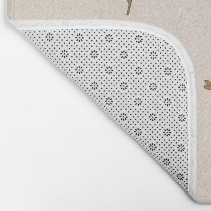 Flower Pattern_16 Bath Mat Gallery Image 2