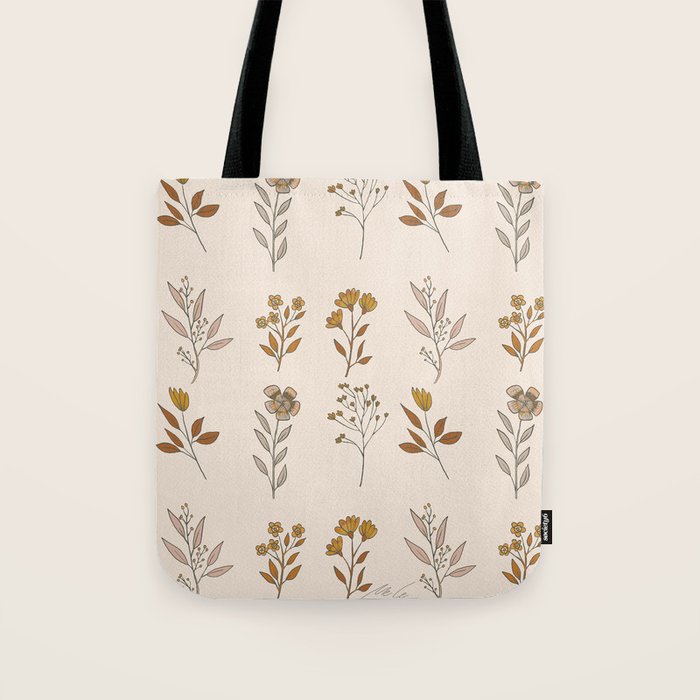 Flower Pattern_16 Tote Bag Gallery Image 1
