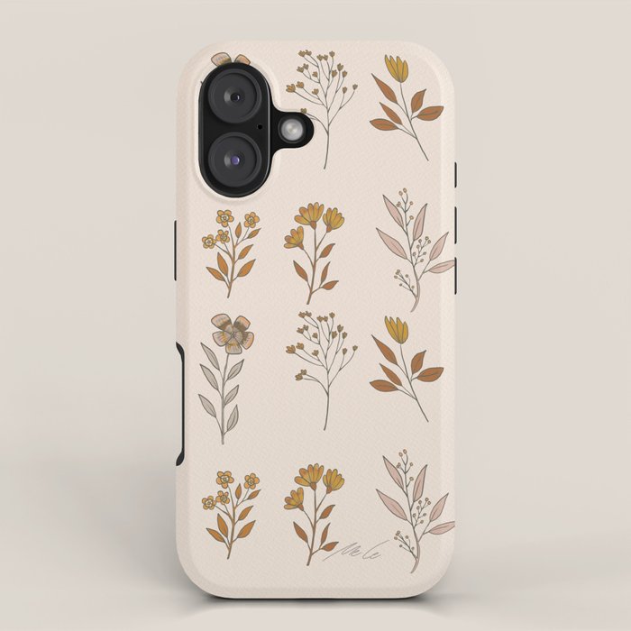 Flower Pattern_16 iPhone Case