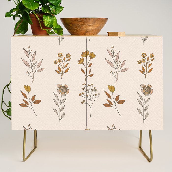 Flower Pattern_16 Credenza Gallery Image 1