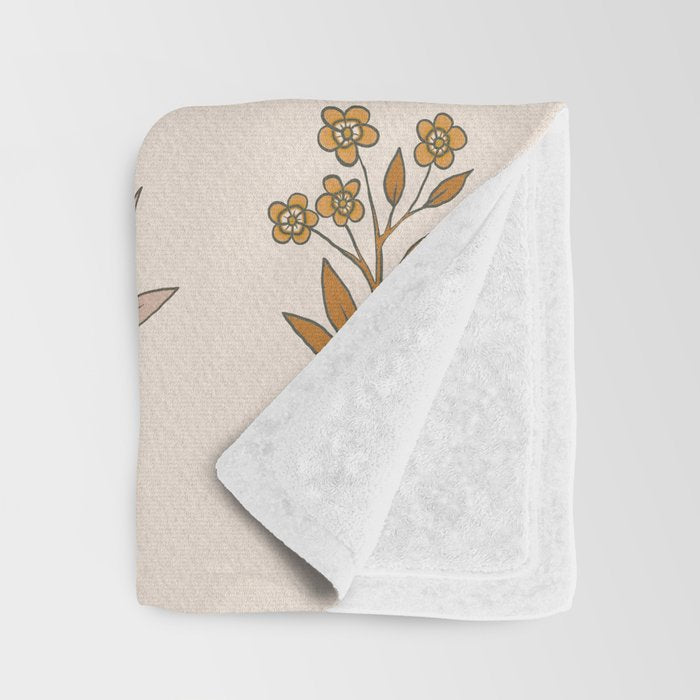 Flower Pattern_16 Throw Blanket Gallery Image 3