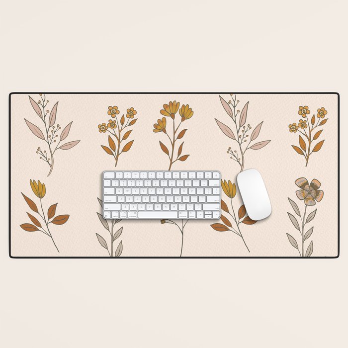 Flower Pattern_16 Desk Mat Gallery Image 1