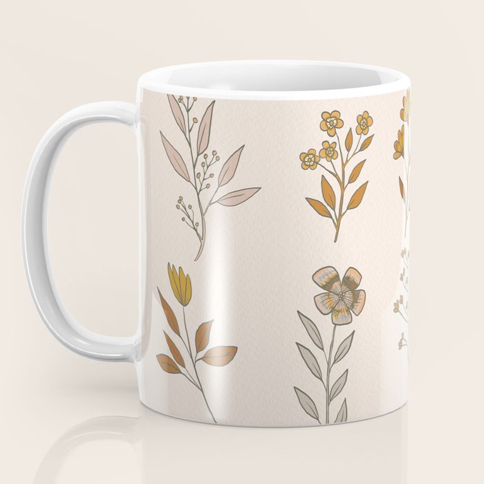 Flower Pattern_16 Coffee Mug Gallery Image 3