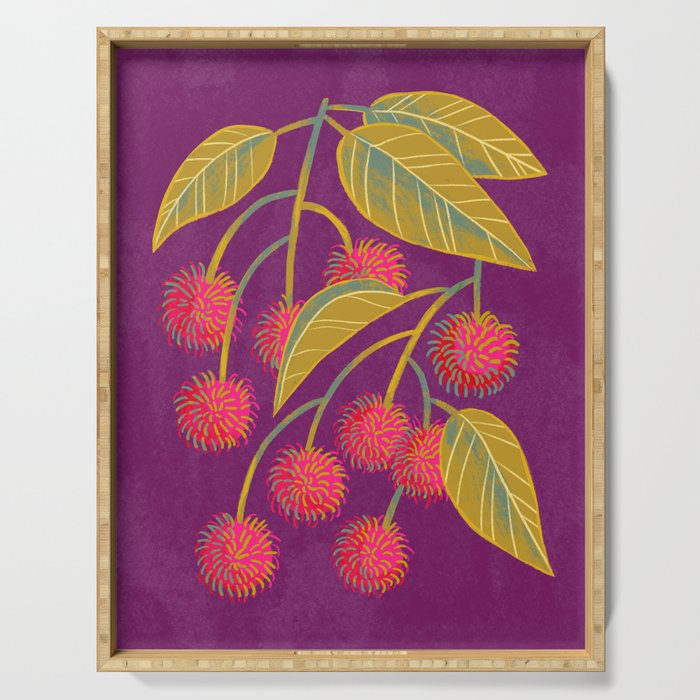Rambutan Fruit Serving Tray Gallery Image 1