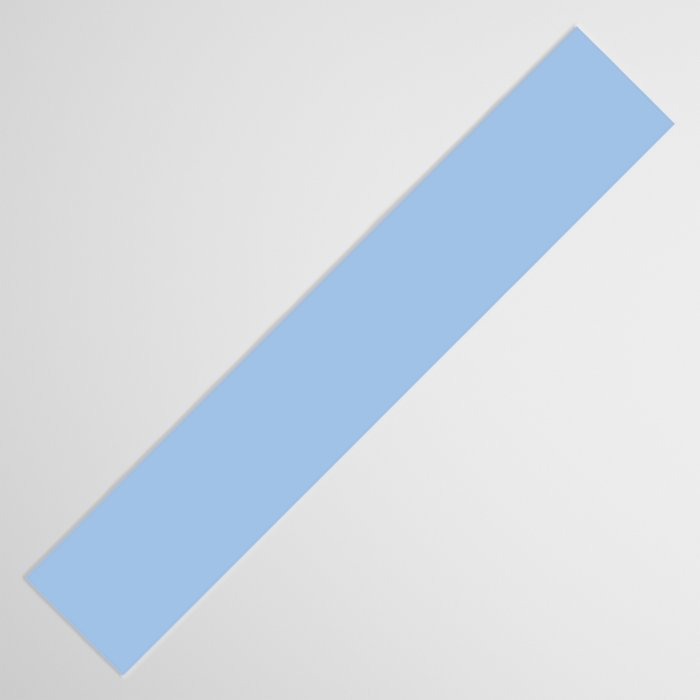 Baby Blue Solid Color Table Runner Gallery Image 3