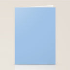 Baby Blue Solid Color Stationery Card Gallery Image 2