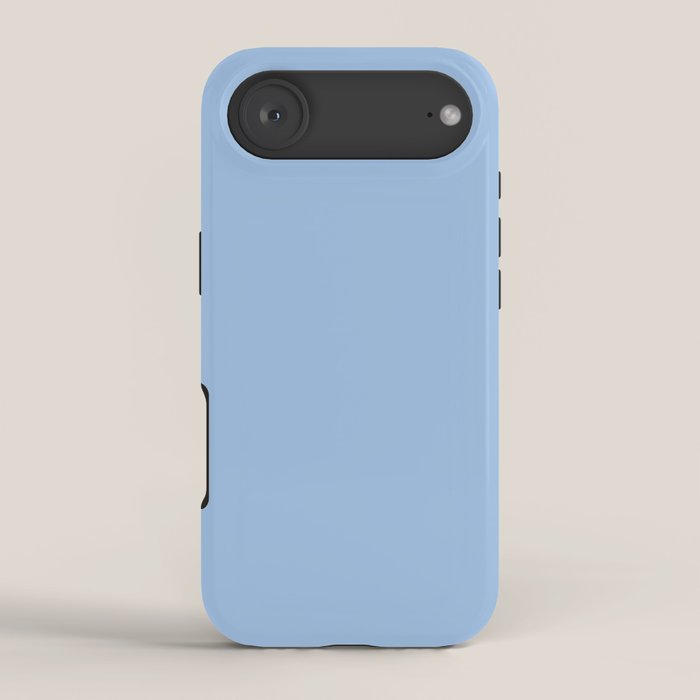 Baby Blue Solid Color iPhone Case Gallery Image 2