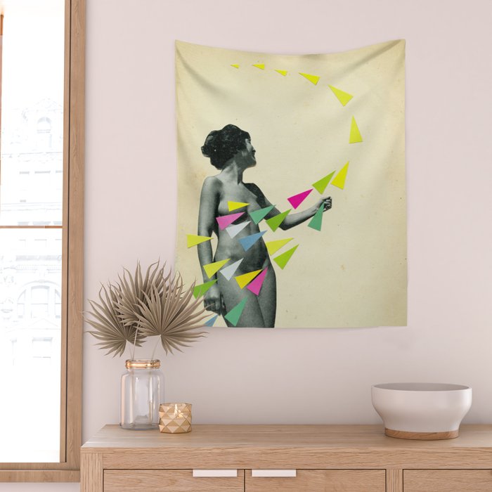 She's a Whirlwind Wall Tapestry Gallery Image 2