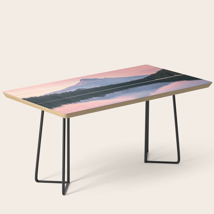 Mount Hood Pastel Sunset - Cascade Mountain Adventure Coffee Table Gallery Image 1