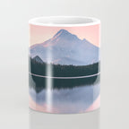 Mount Hood Pastel Sunset - Cascade Mountain Adventure Coffee Mug Gallery Image 4