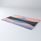 Mount Hood Pastel Sunset - Cascade Mountain Adventure Rug Gallery Image 3