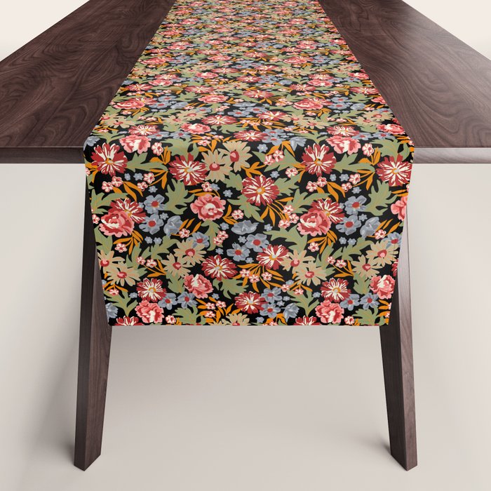 Grandma's Vintage Floral Table Runner Gallery Image 1