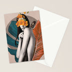 Tropical Girl 5 Stationery Card Gallery Image 2