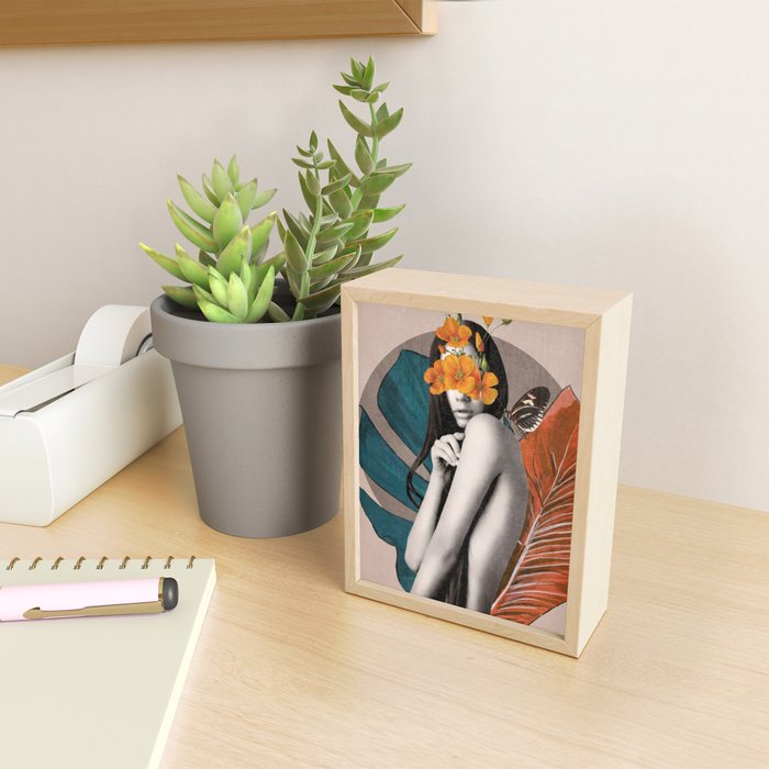 Tropical Girl 5 Mini Art Print Gallery Image 2