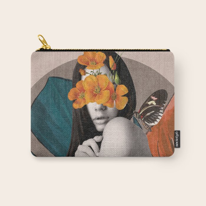 Tropical Girl 5 Carry All Pouch Gallery Image 1