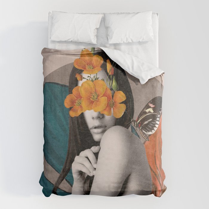 Tropical Girl 5 Duvet Cover Gallery Image 1