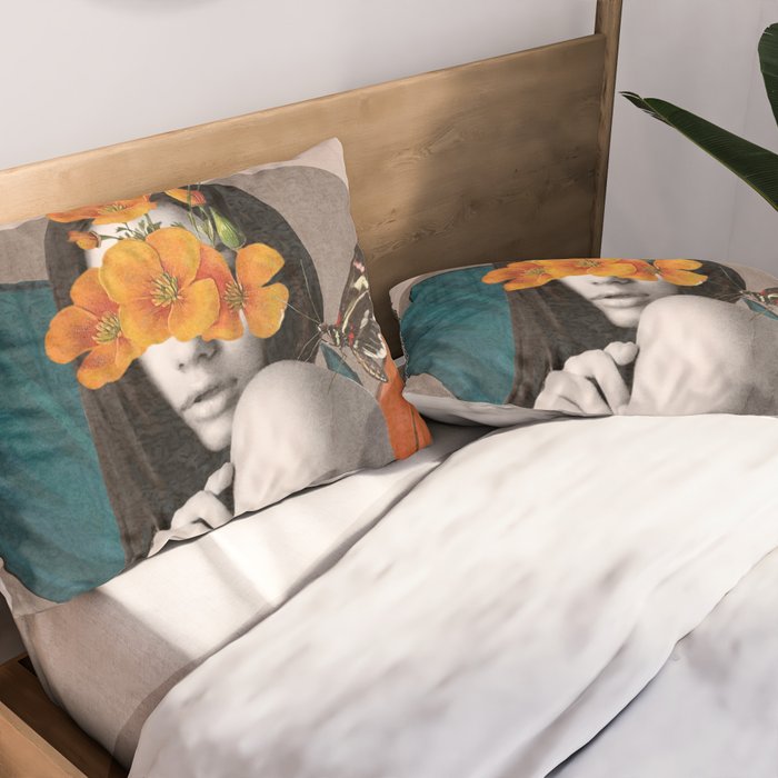 Tropical Girl 5 Pillow Sham Gallery Image 2