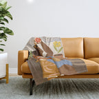 Fruity Friends Throw Blanket Gallery Image 1