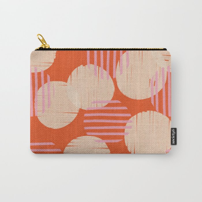 Abstract Summer Pattern #2 Carry All Pouch Gallery Image 1
