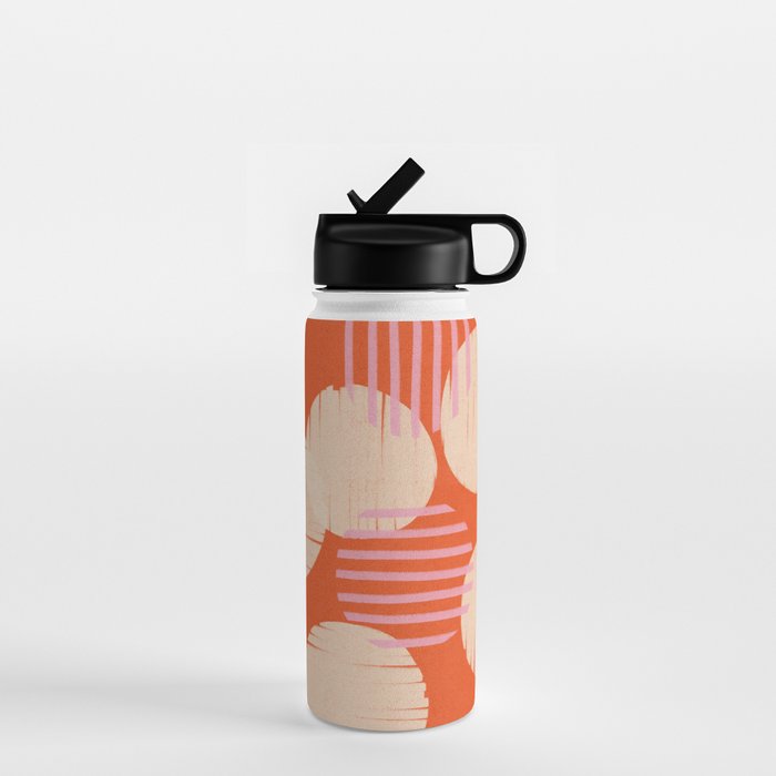 Abstract Summer Pattern #2 Water Bottle Gallery Image 1