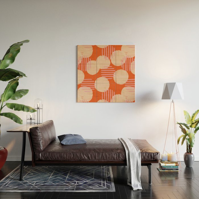 Abstract Summer Pattern #2 Wood Wall Art Gallery Image 2